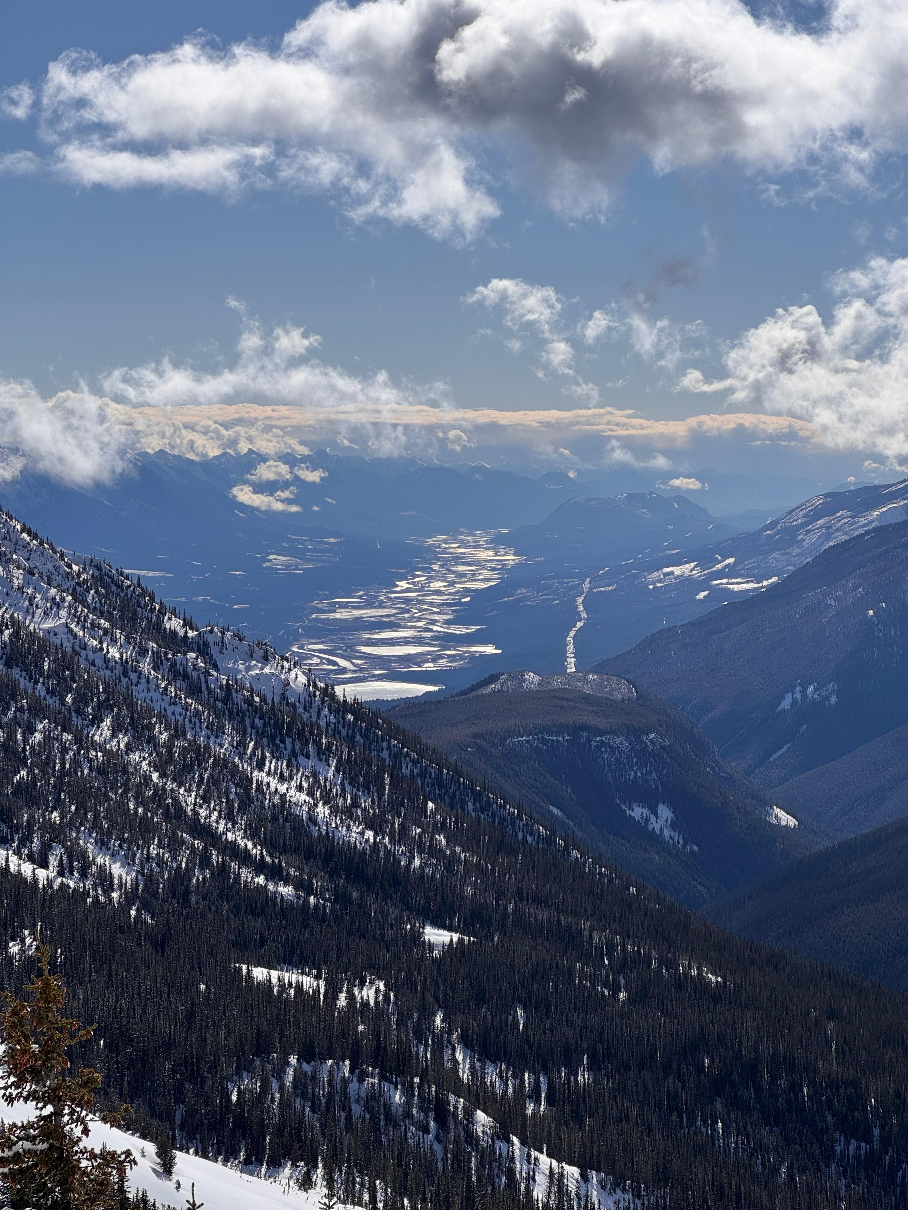 View from close to Eagle Eye restaurant. 