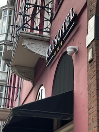 Hotel front entrance