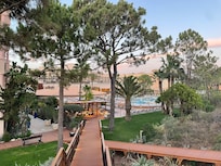 Pool area from sunset bar