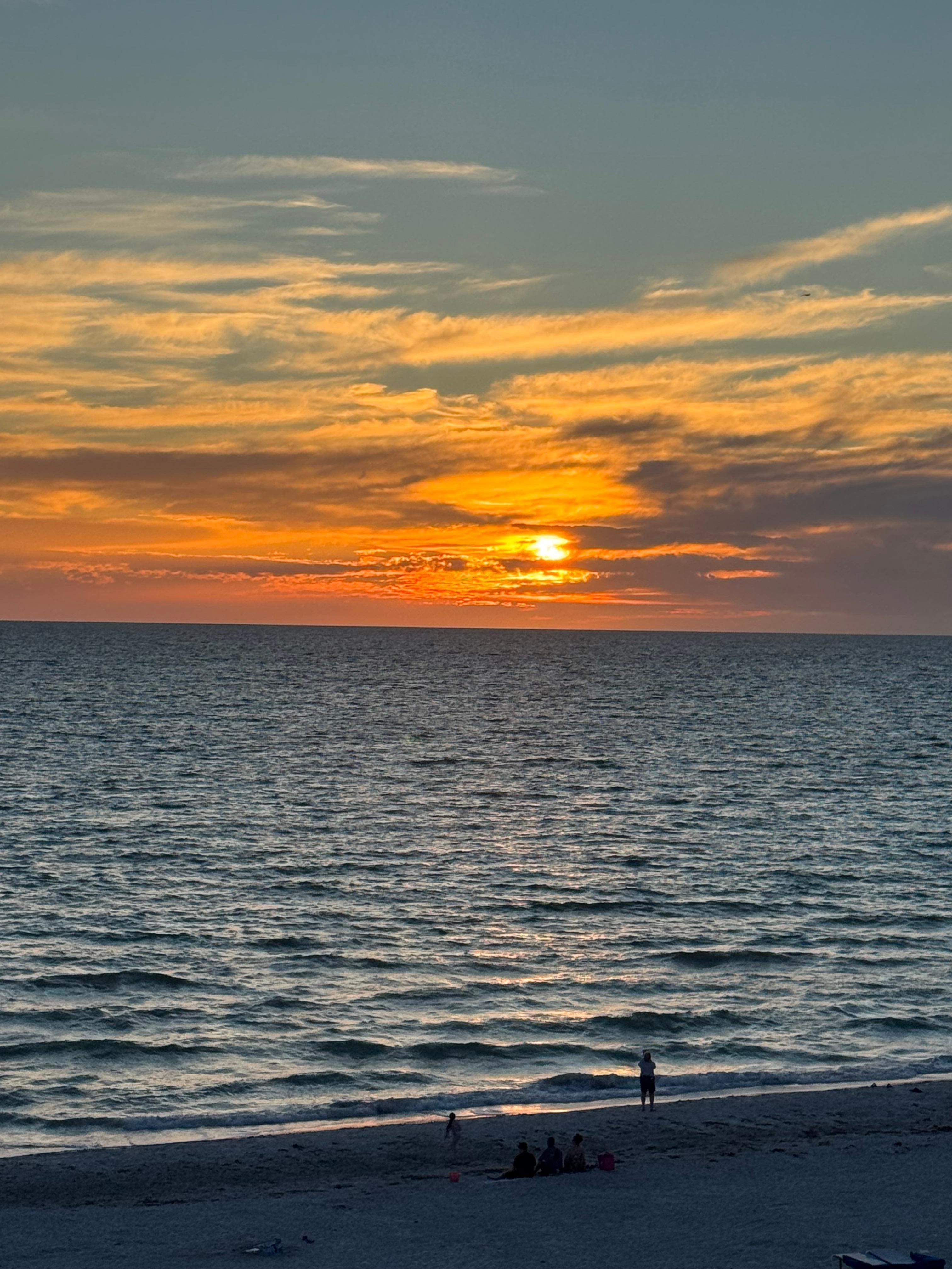 Awesome Sunsets from our balcony 