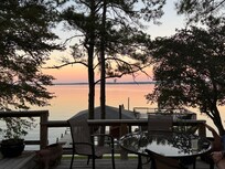 Sunset from back porch deck