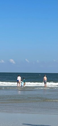 Beautiful beach perfect for our kiddos!