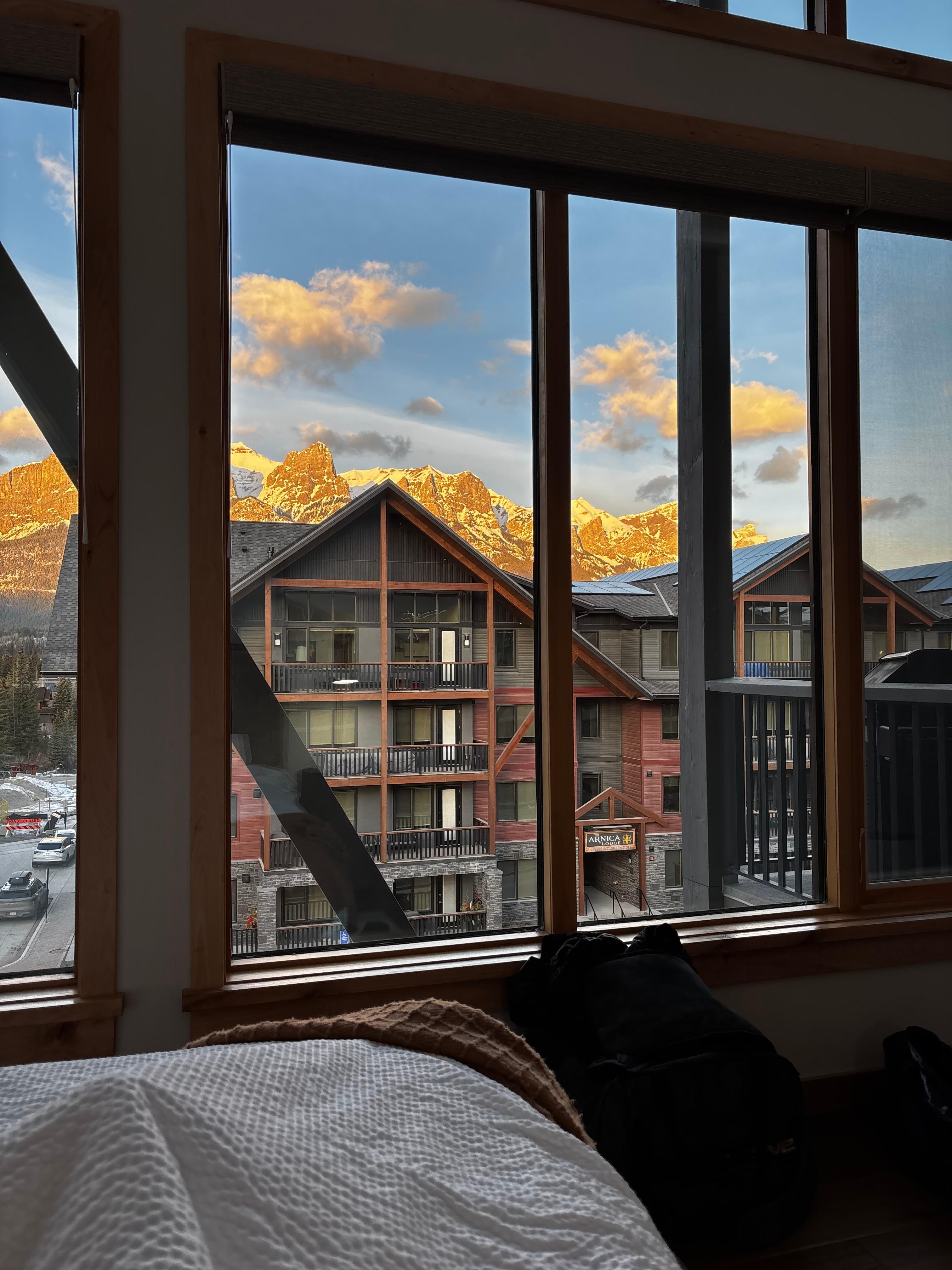 View from the large master suite