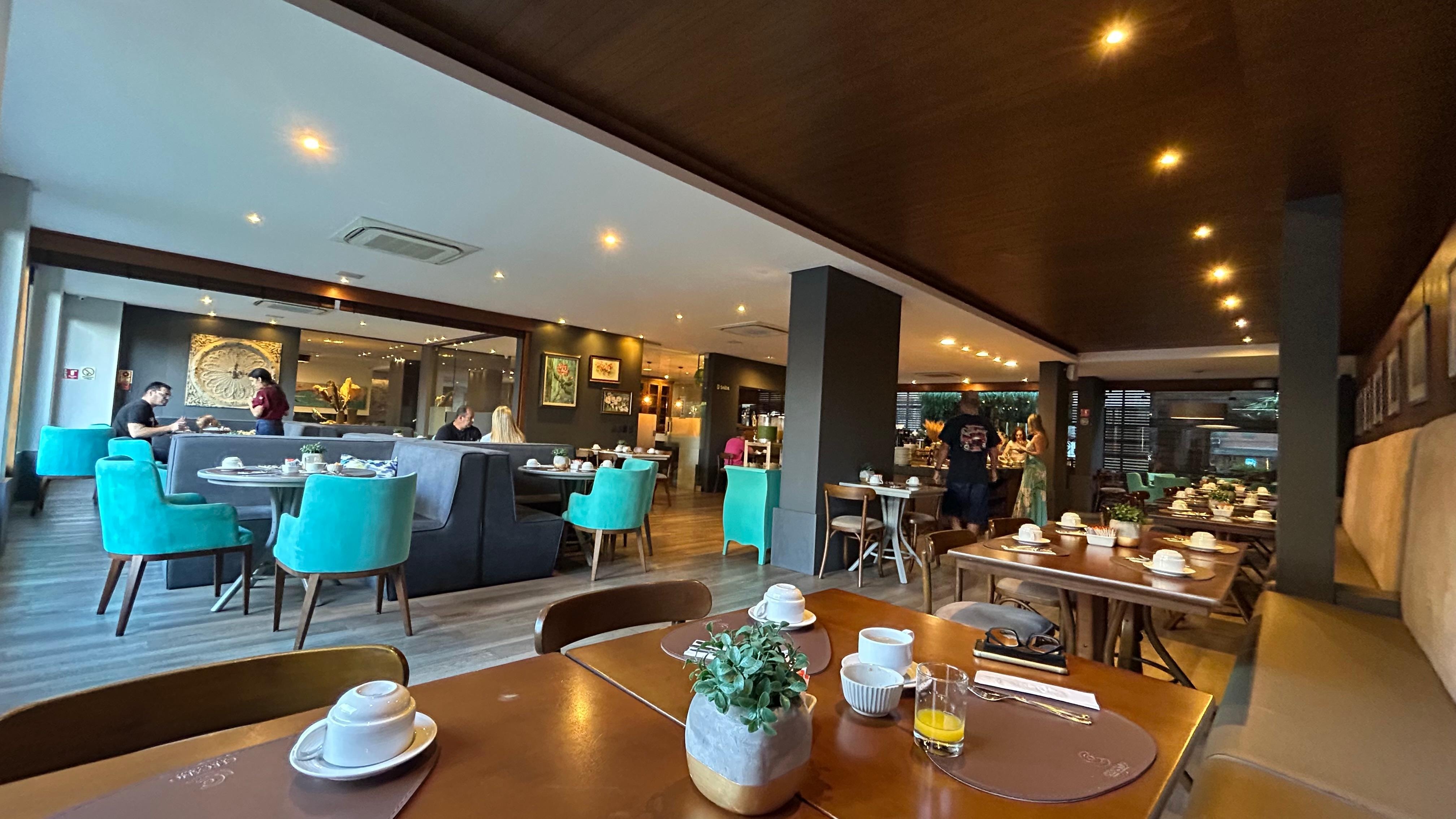 Restaurante café da manhã 