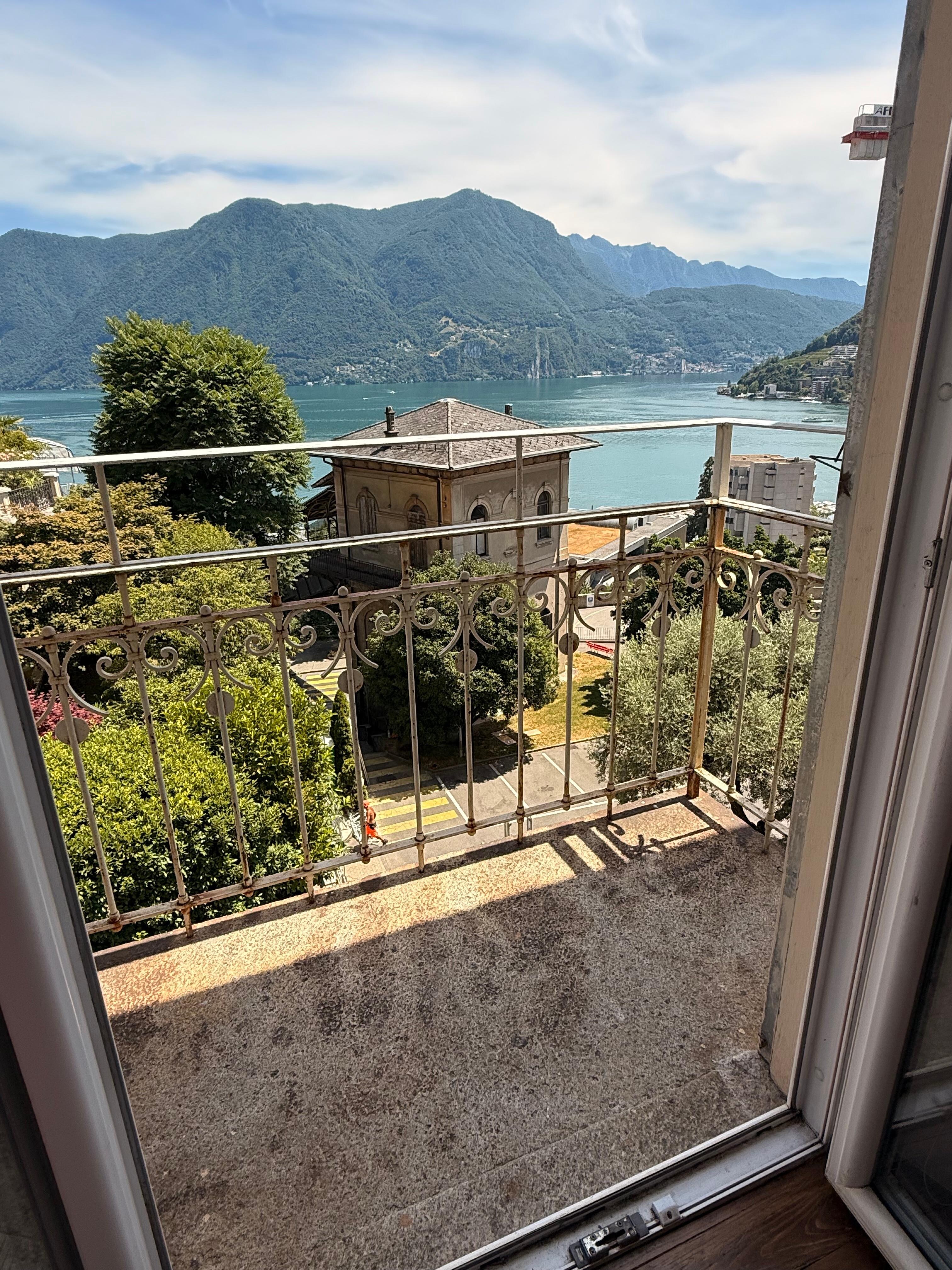 Vista desde el balcón de la cocina
