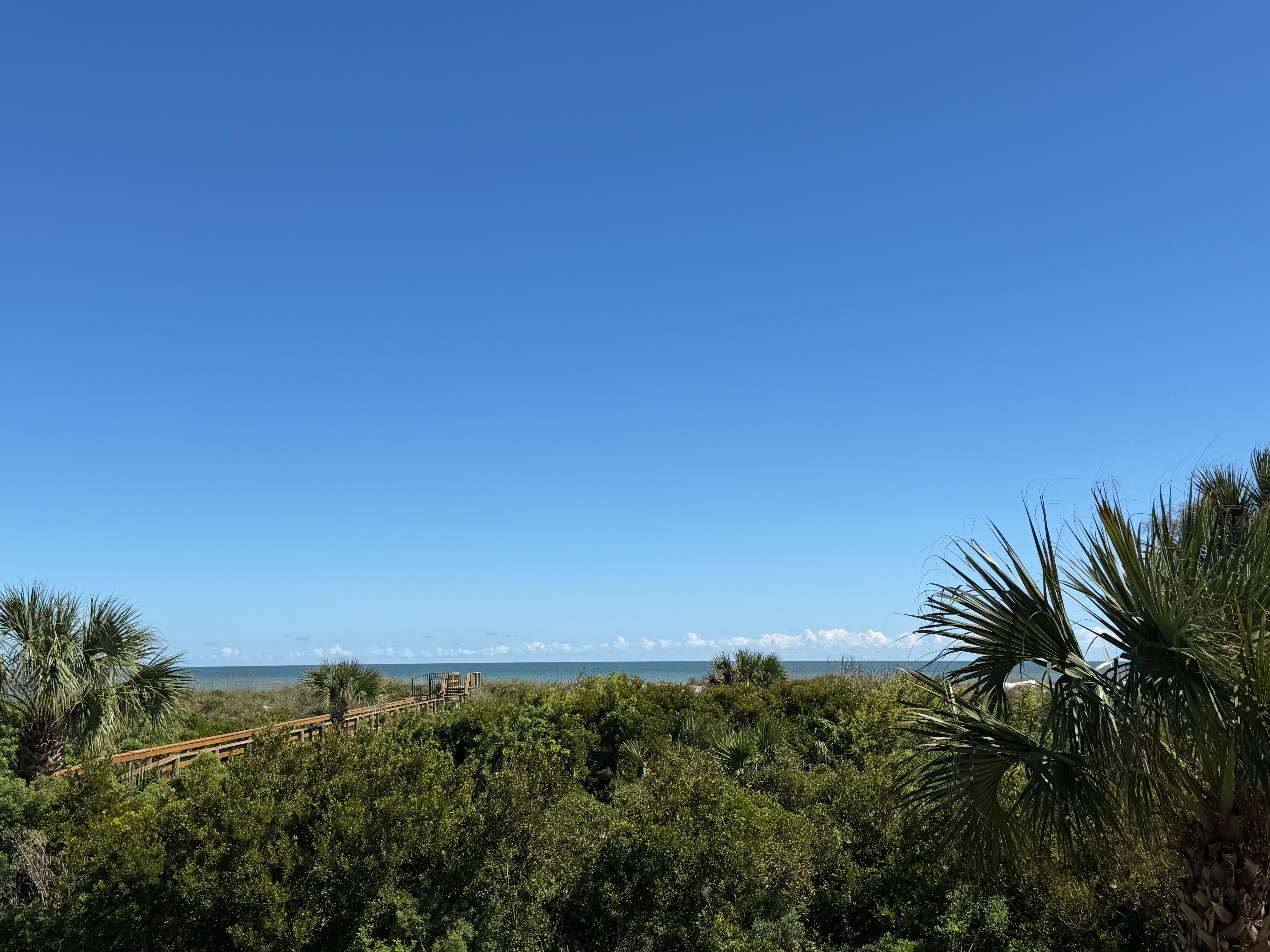 View from balcony, the photo doesn’t do it justice