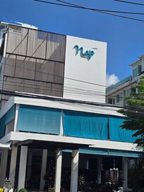 The front of the Hotel