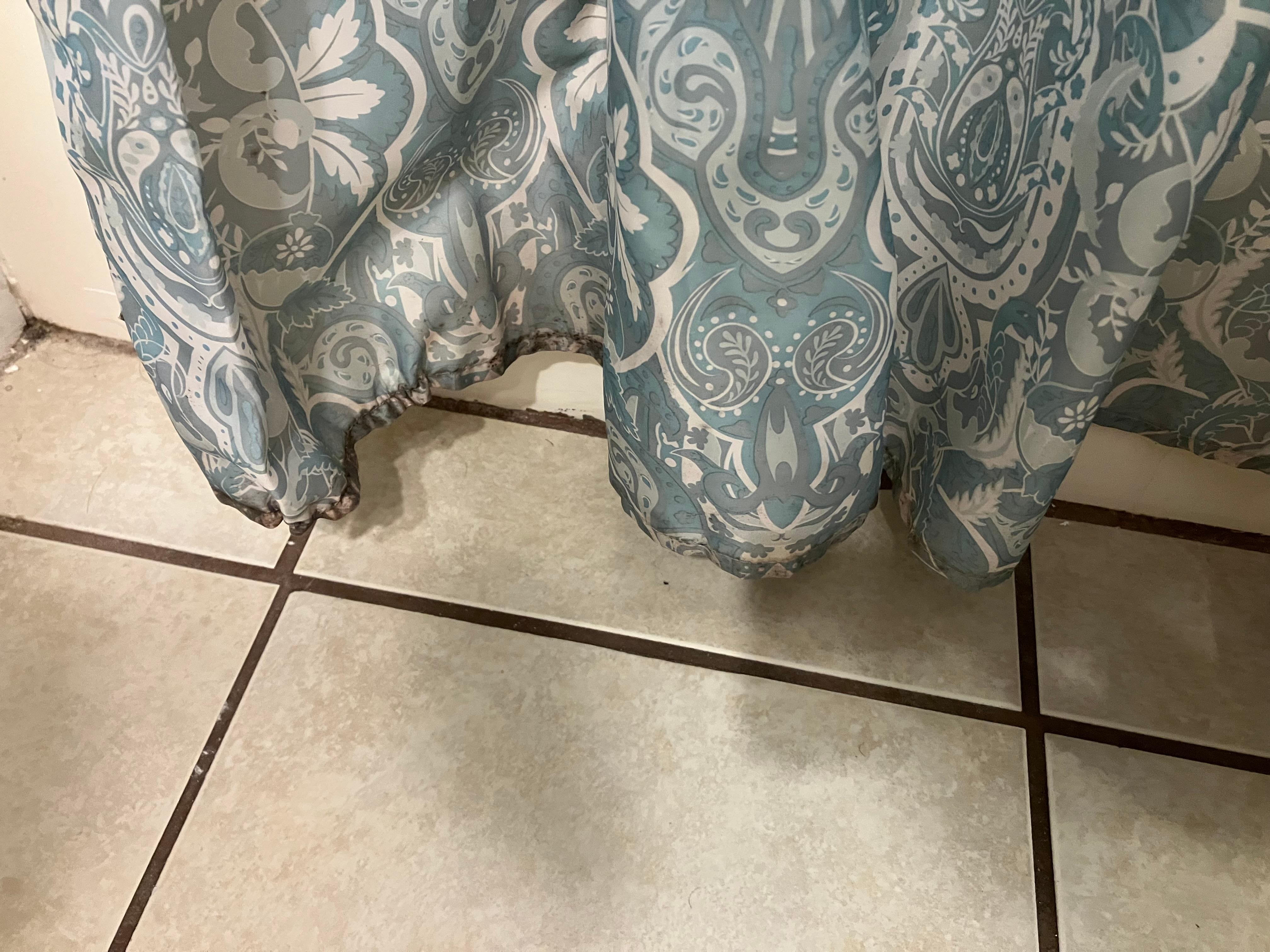 Shower curtain molding 