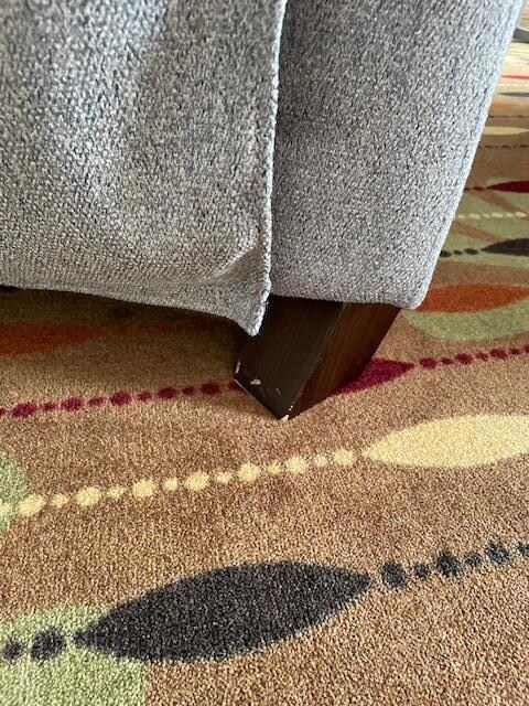 Almost broken chair. 