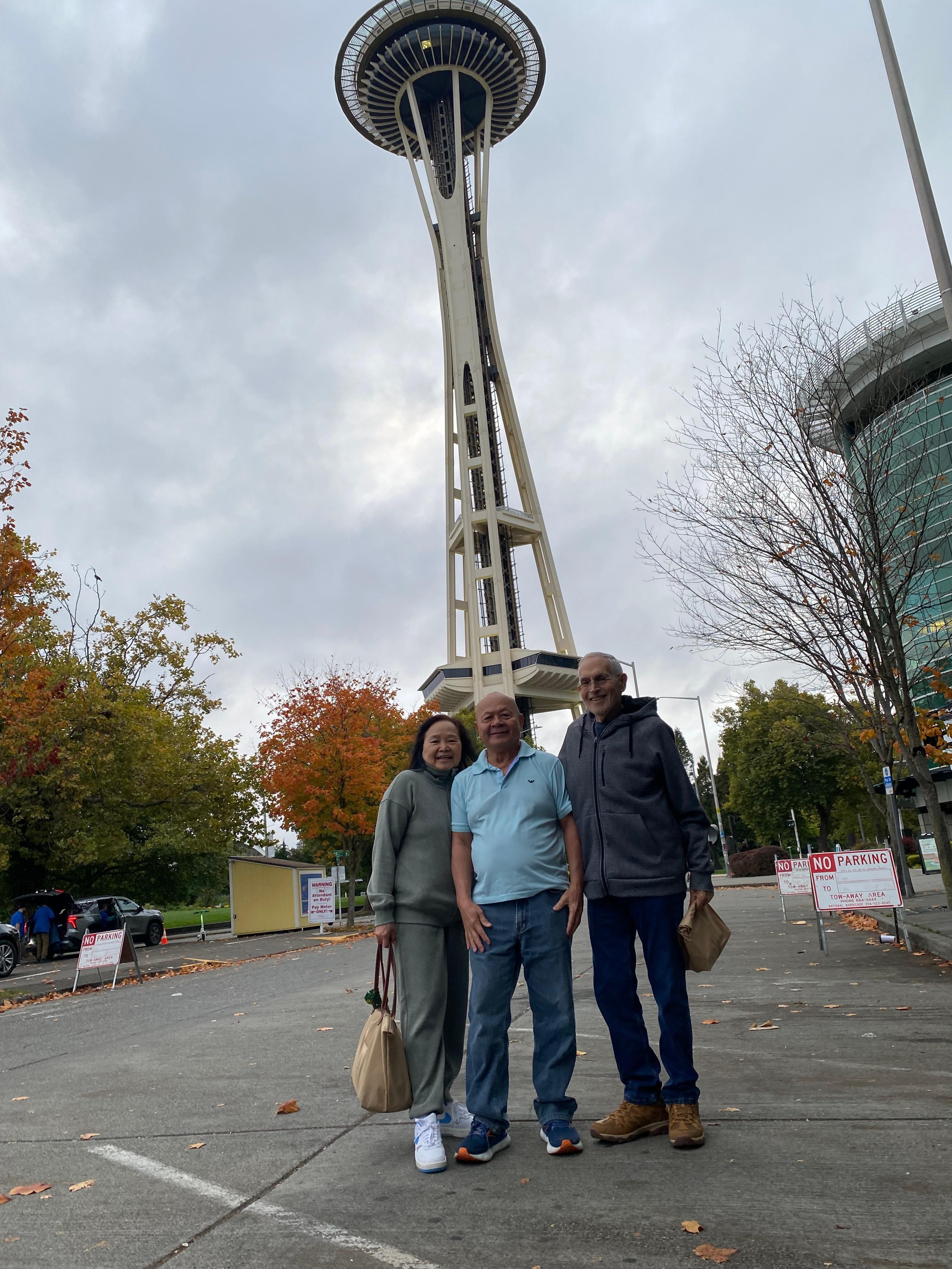 Walking distance from Space Needle.