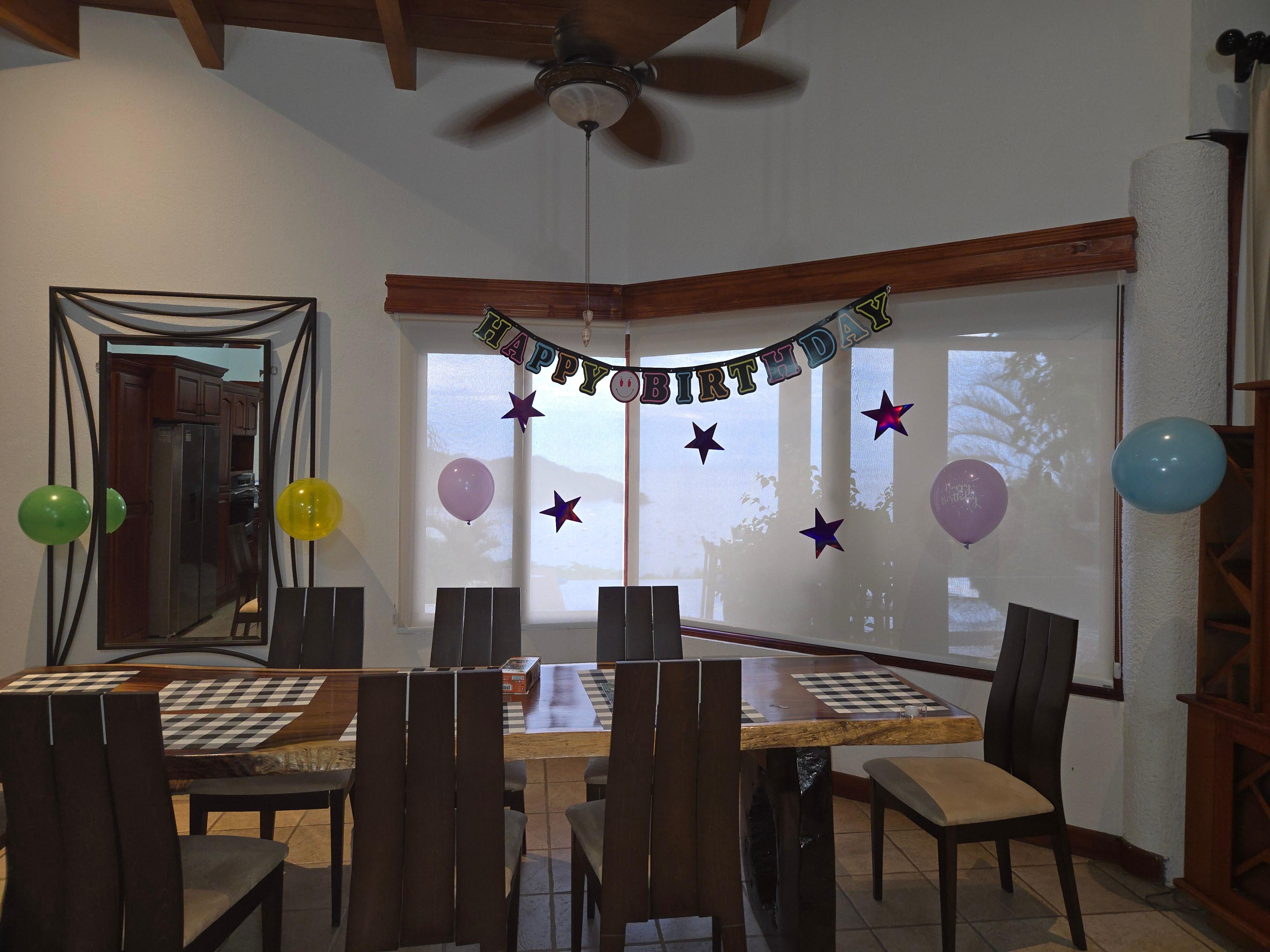 Dining area.