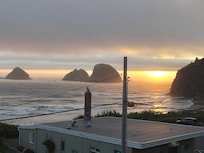 Sunset from room