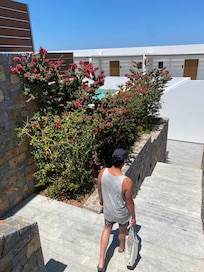 Am Weg zum Strand