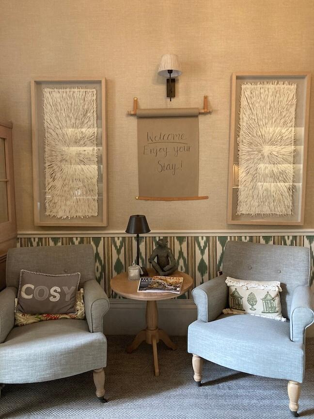 Reception area