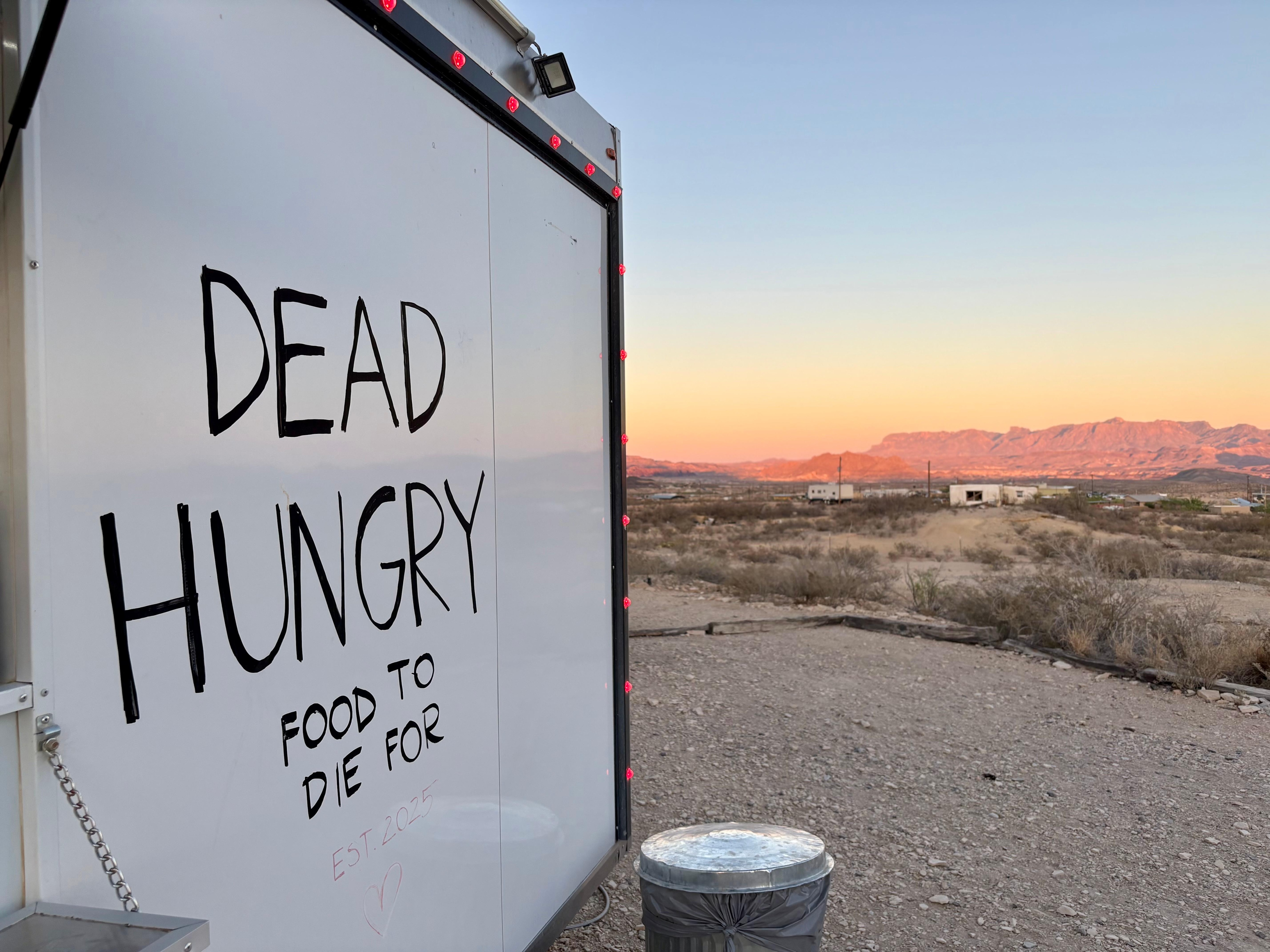 To Die For Food Truck...Loved it!  Short walk and next to the ice cream truck : )