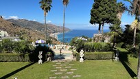 Pool area and view