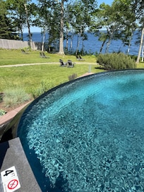 The pool was unique and one of a kind