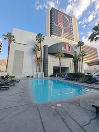 The pool was the only plus