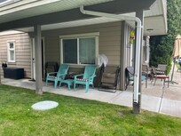 Shade side of condo