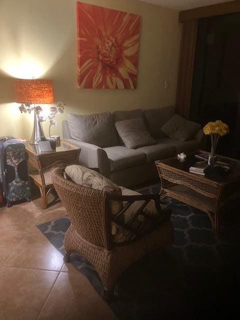 the "living room" side of the studio