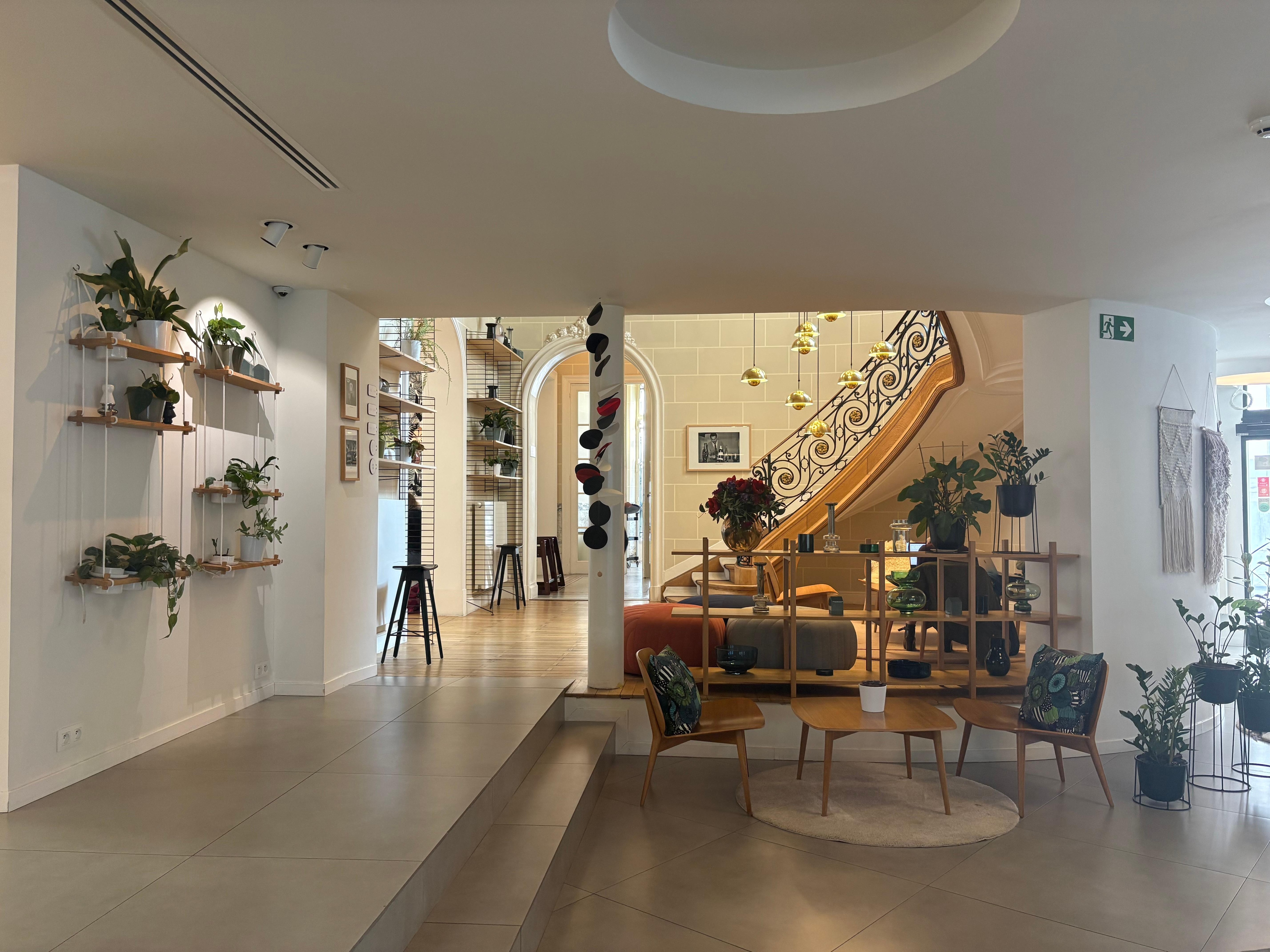 Main lobby with seating area