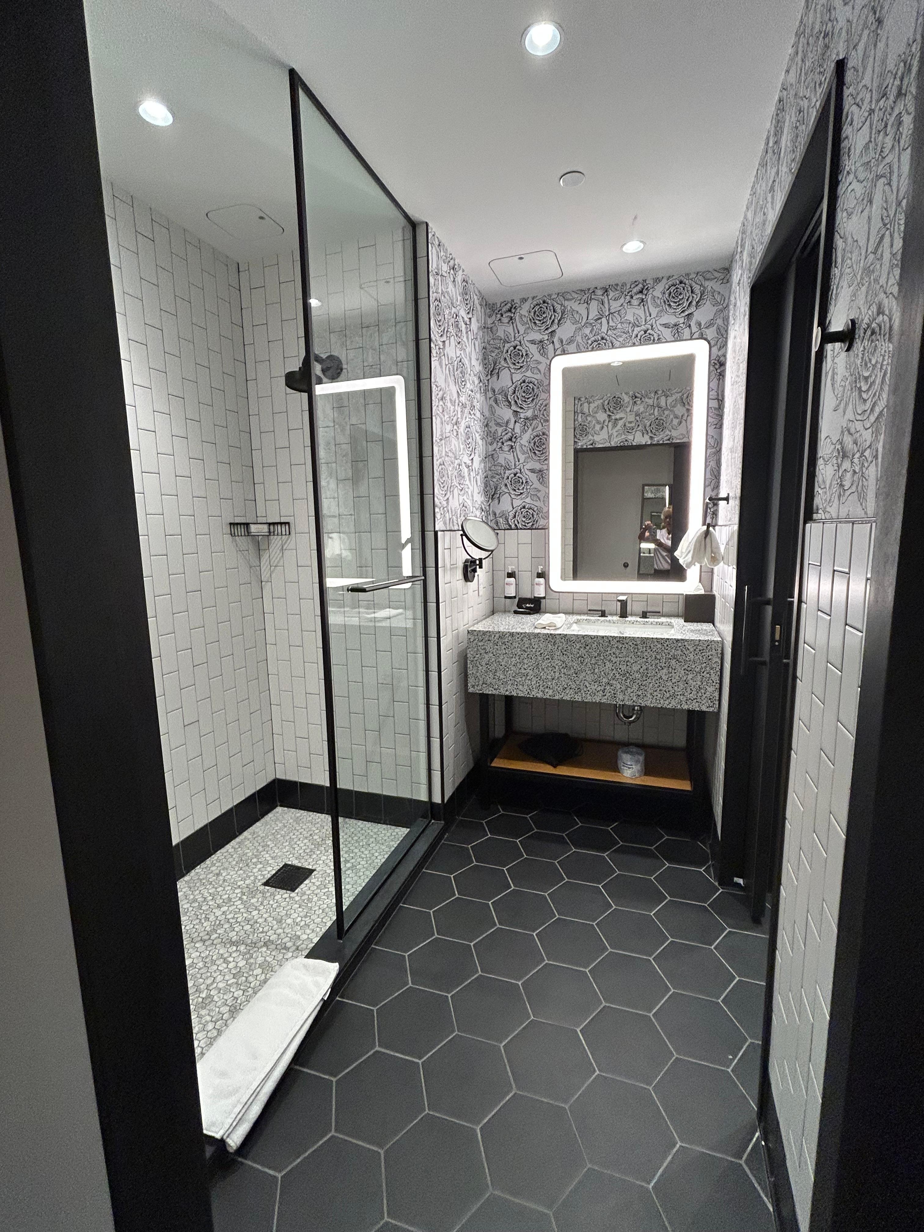 Clean and modern bathroom