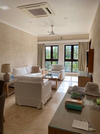 Living room in my one bedroom unit.
