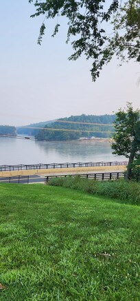 View sitting outside enjoying a cup of coffee.
So relaxing and quiet.