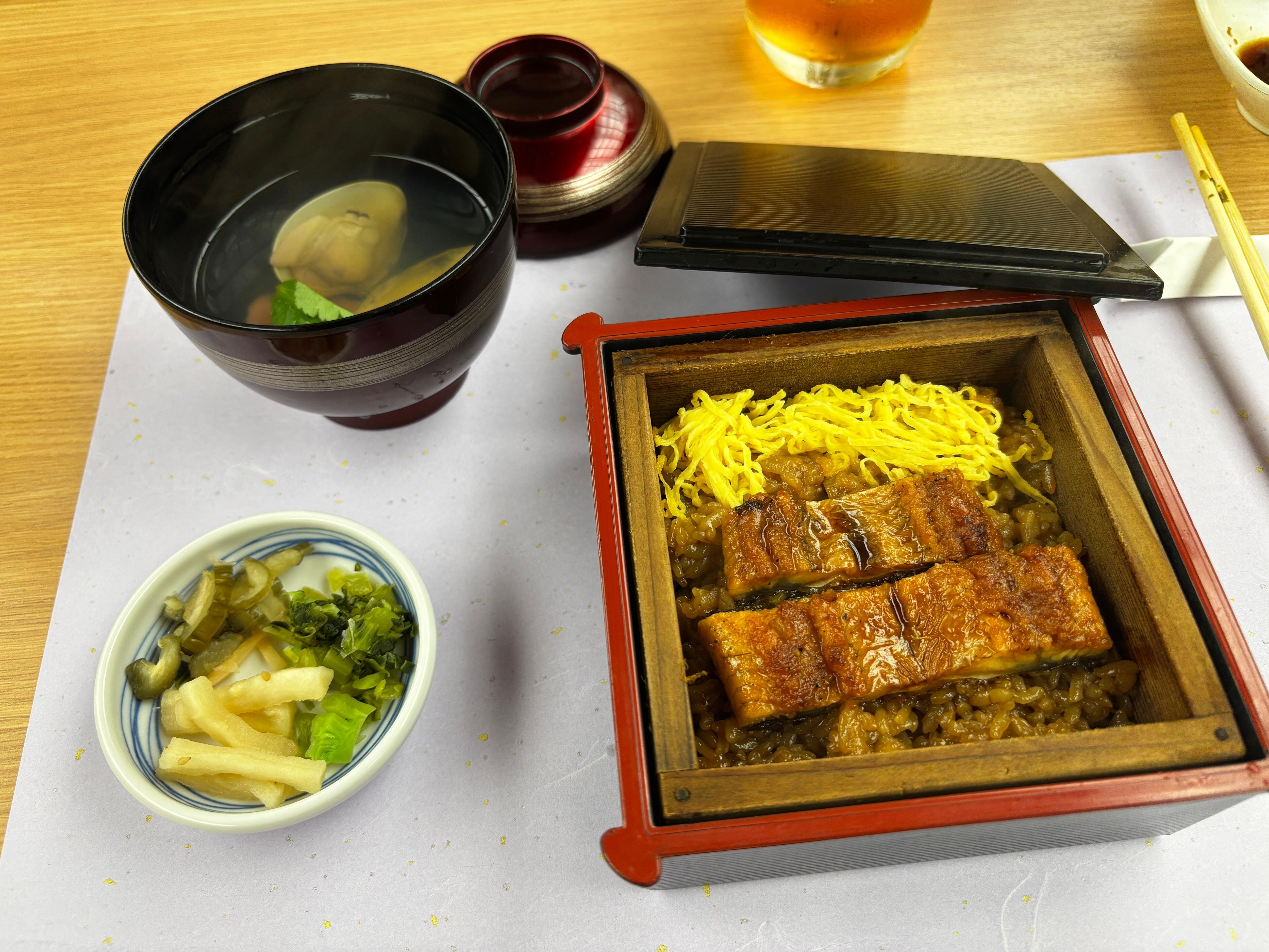 晚餐：鰻魚飯