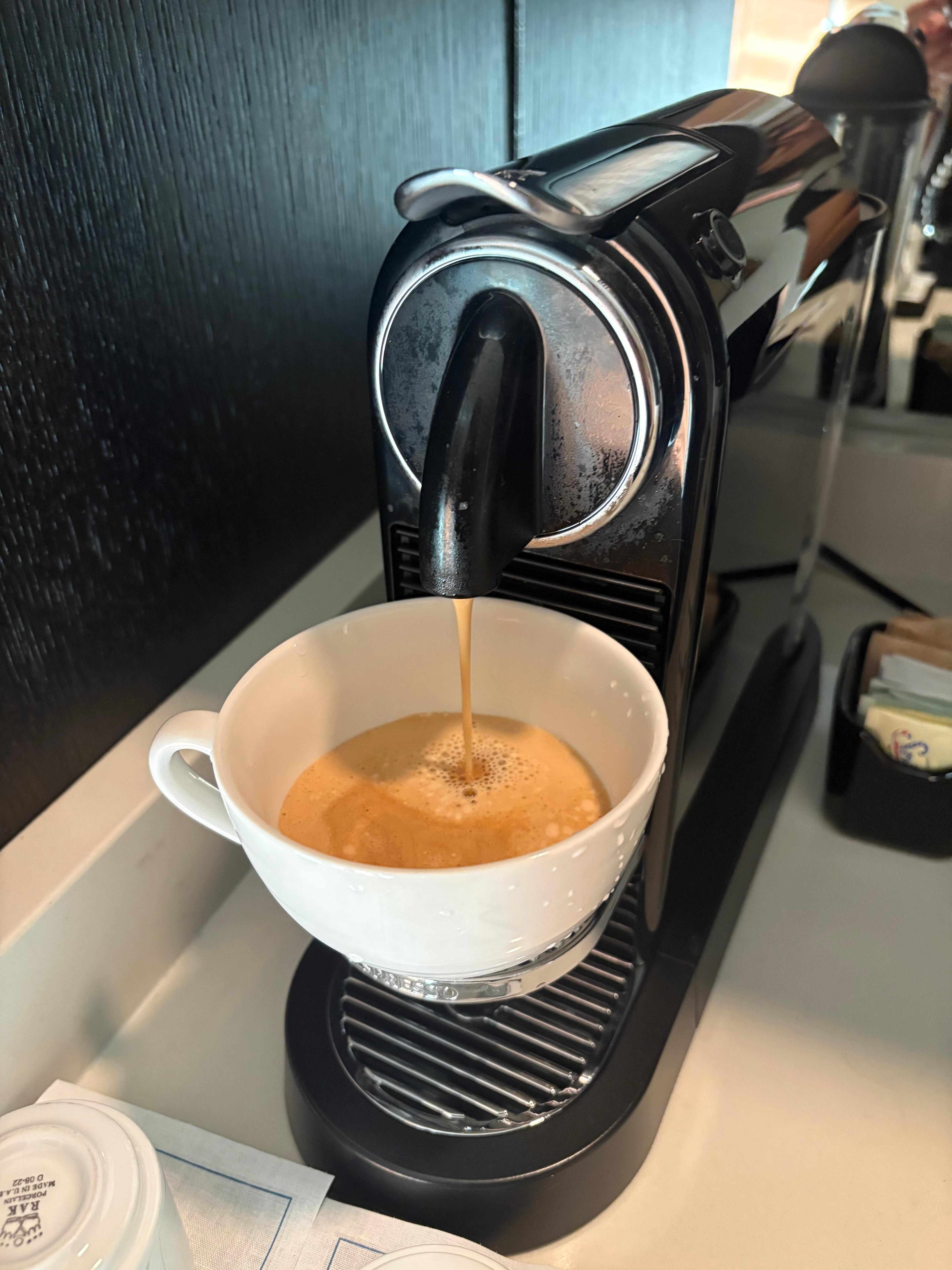 Nespresso machine 