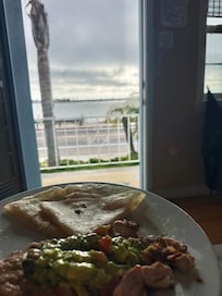 Cooked dinner and relaxed!