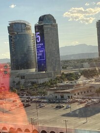 Our room view 💜