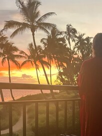 Sunset from the lanai