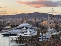 view from rooftop deck