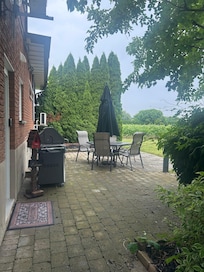 Patio and barbecue