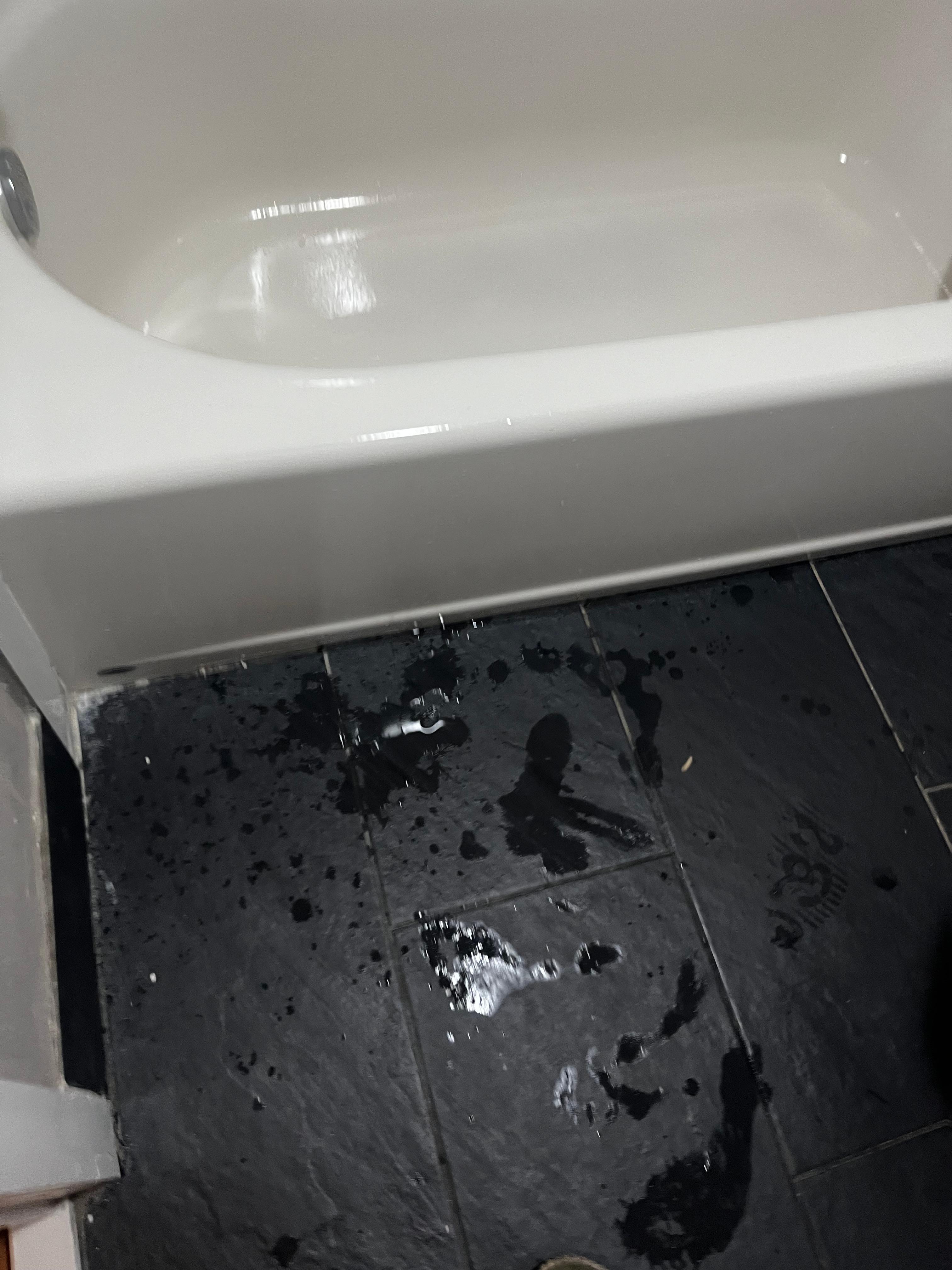 Water spill