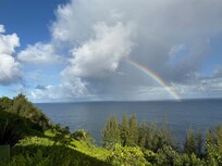 Rainbow from the property grounds