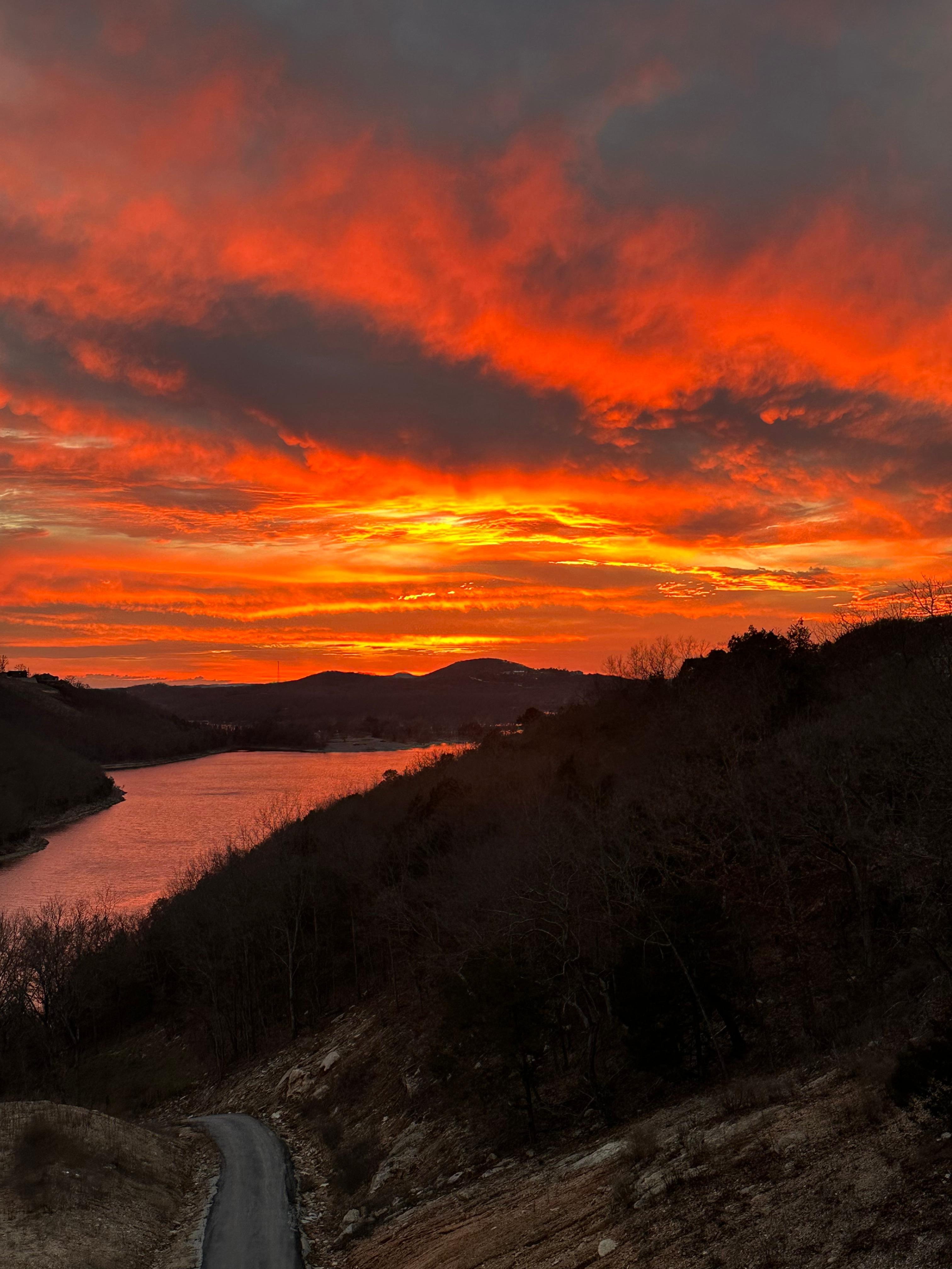 View from the back deck. 