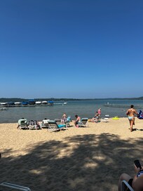 Beach Club access at Bellaire Lake
