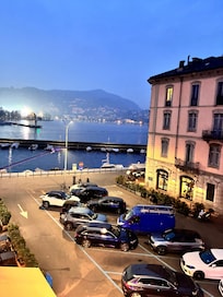 Water view from the windows that open all the way