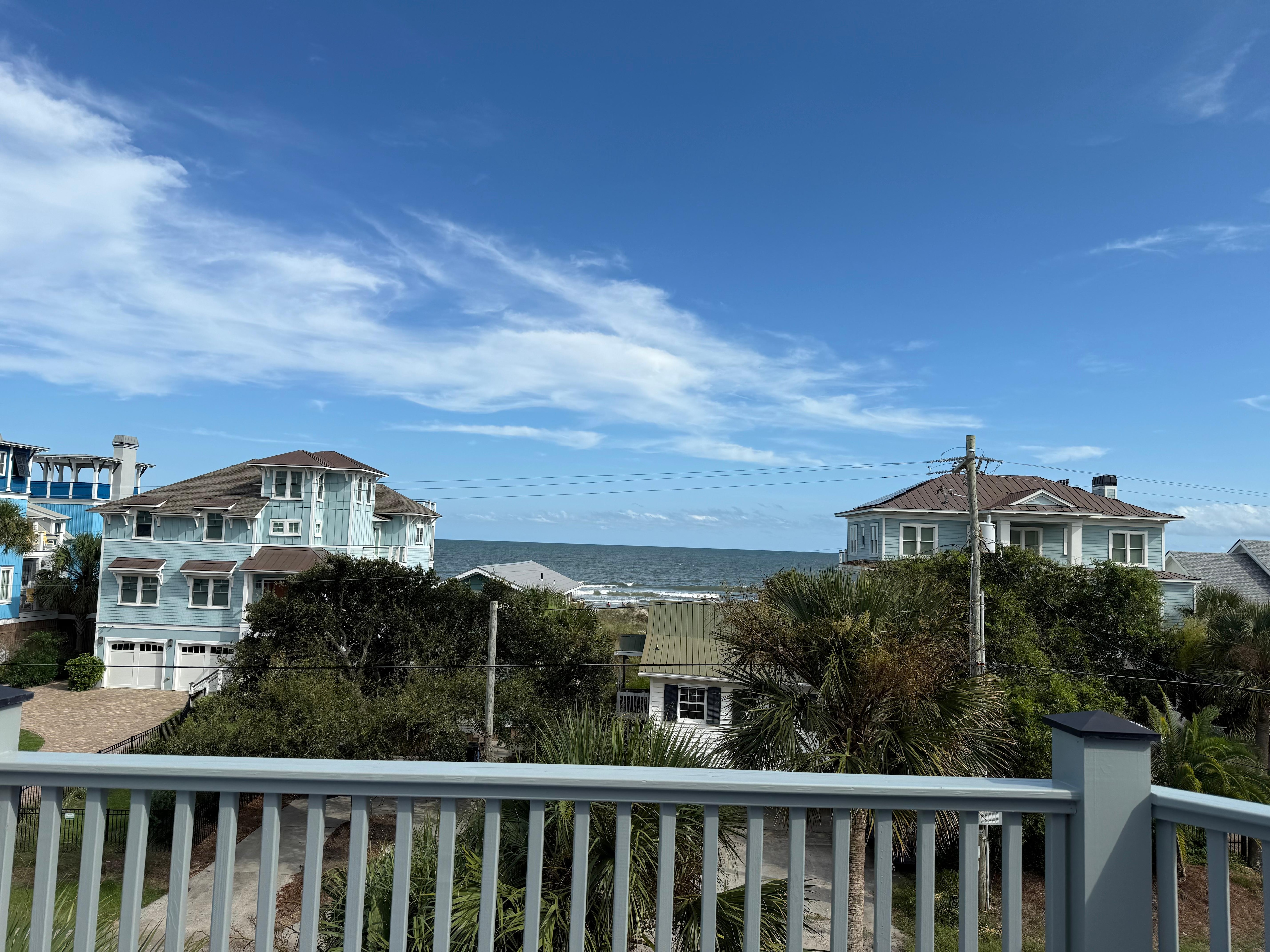 View from the top deck.