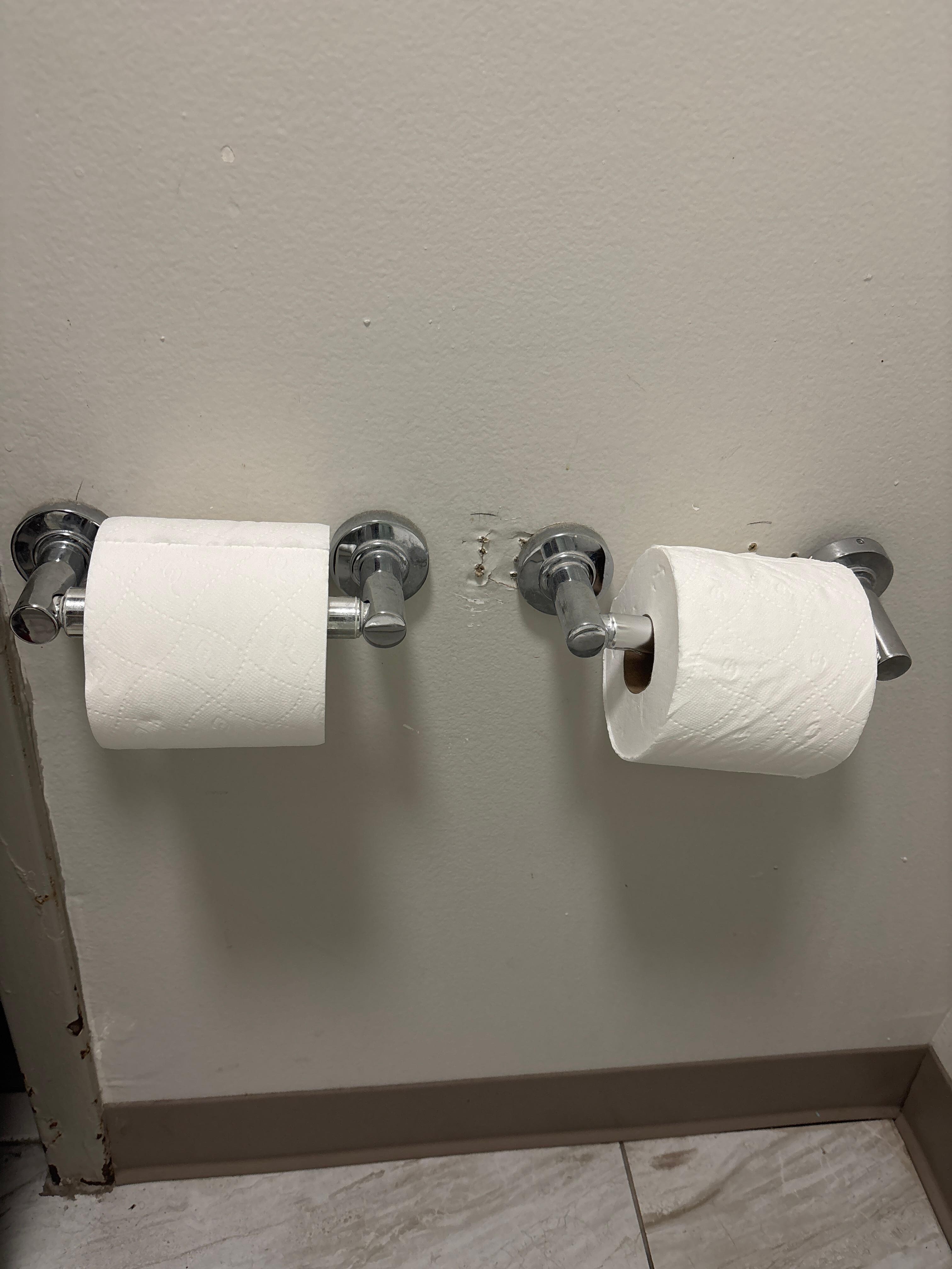 Obviously can’t keep the TP on 