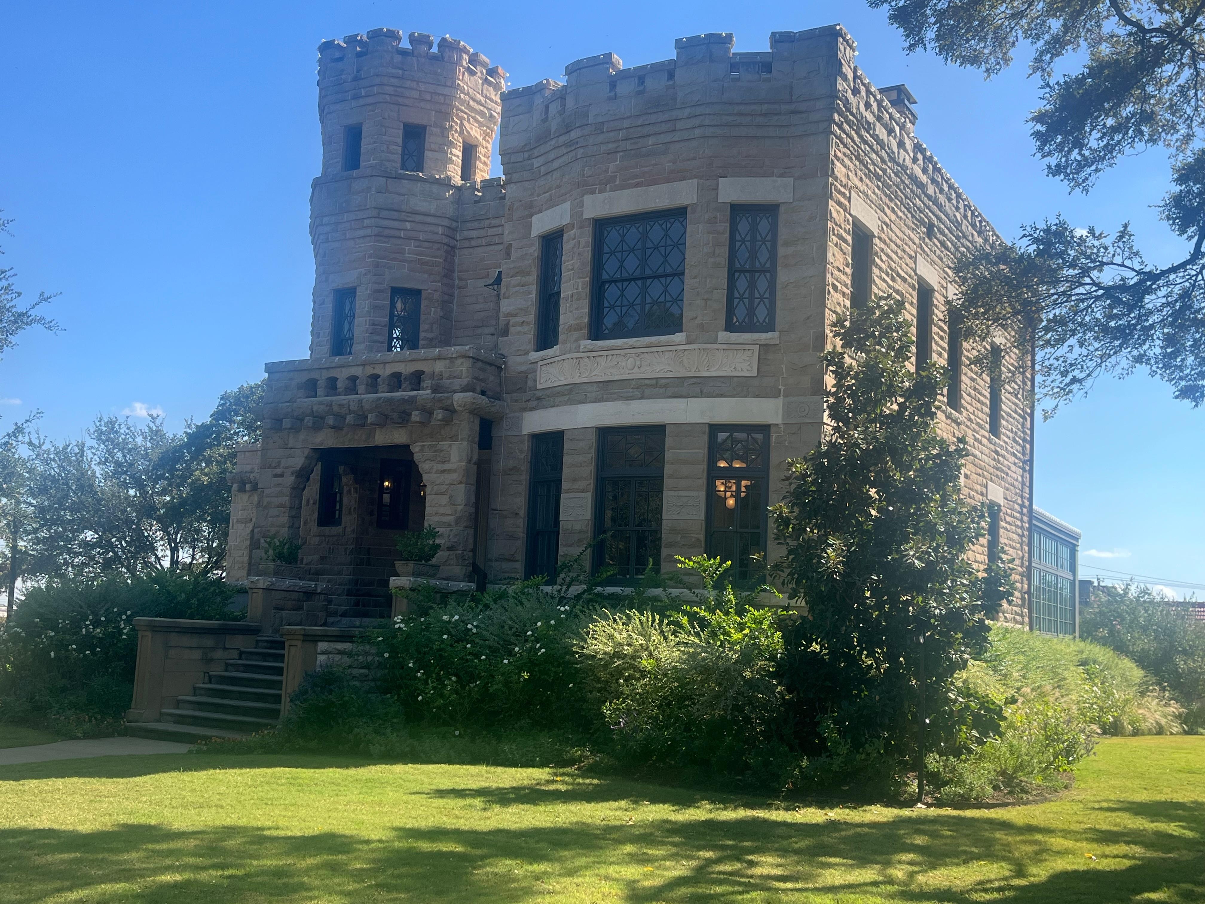 The castle in Waco renovated by Chip and Joanna Gaines as seen on HGTV.