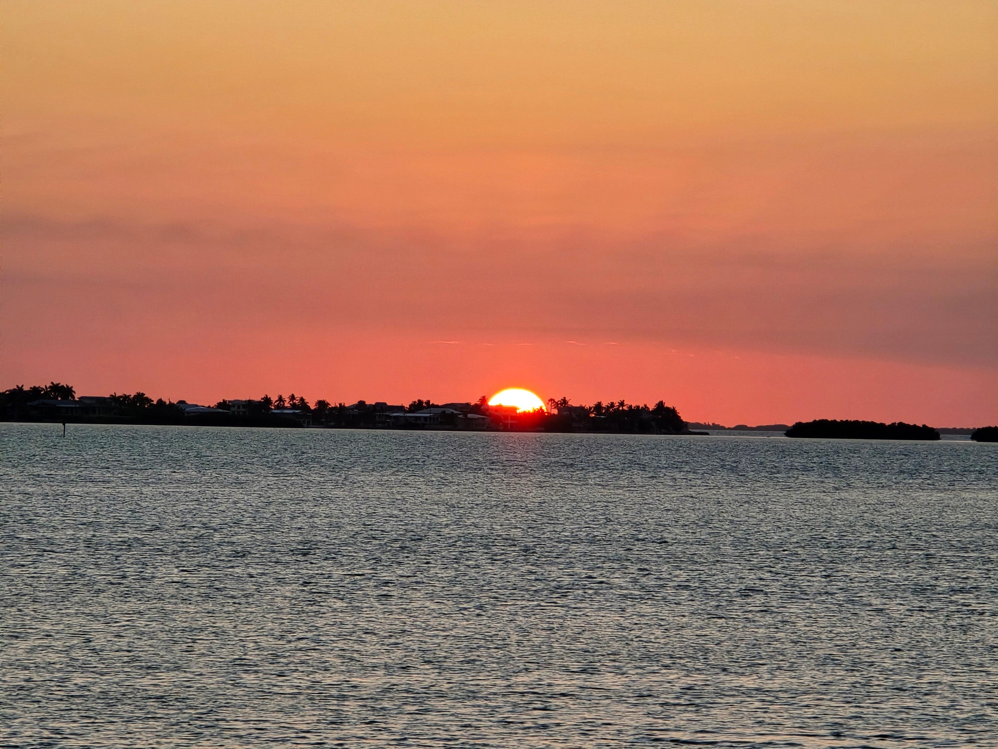 Sunrise from the patio