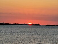 Sunrise from the patio