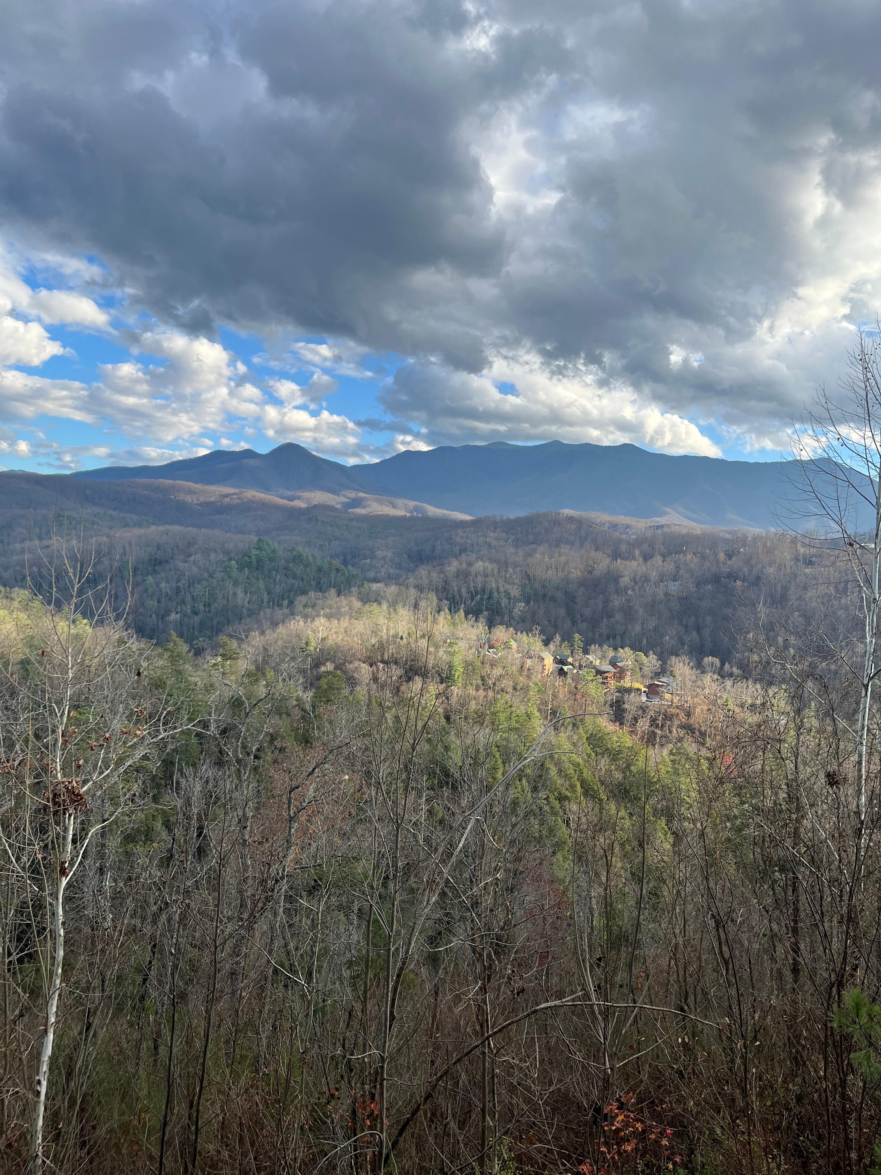 Beautiful view from top porch.