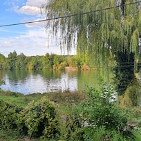 La Seine vue d'une des terrasses