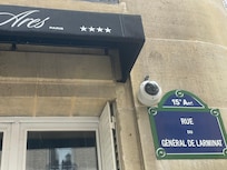 Hotel entrance
