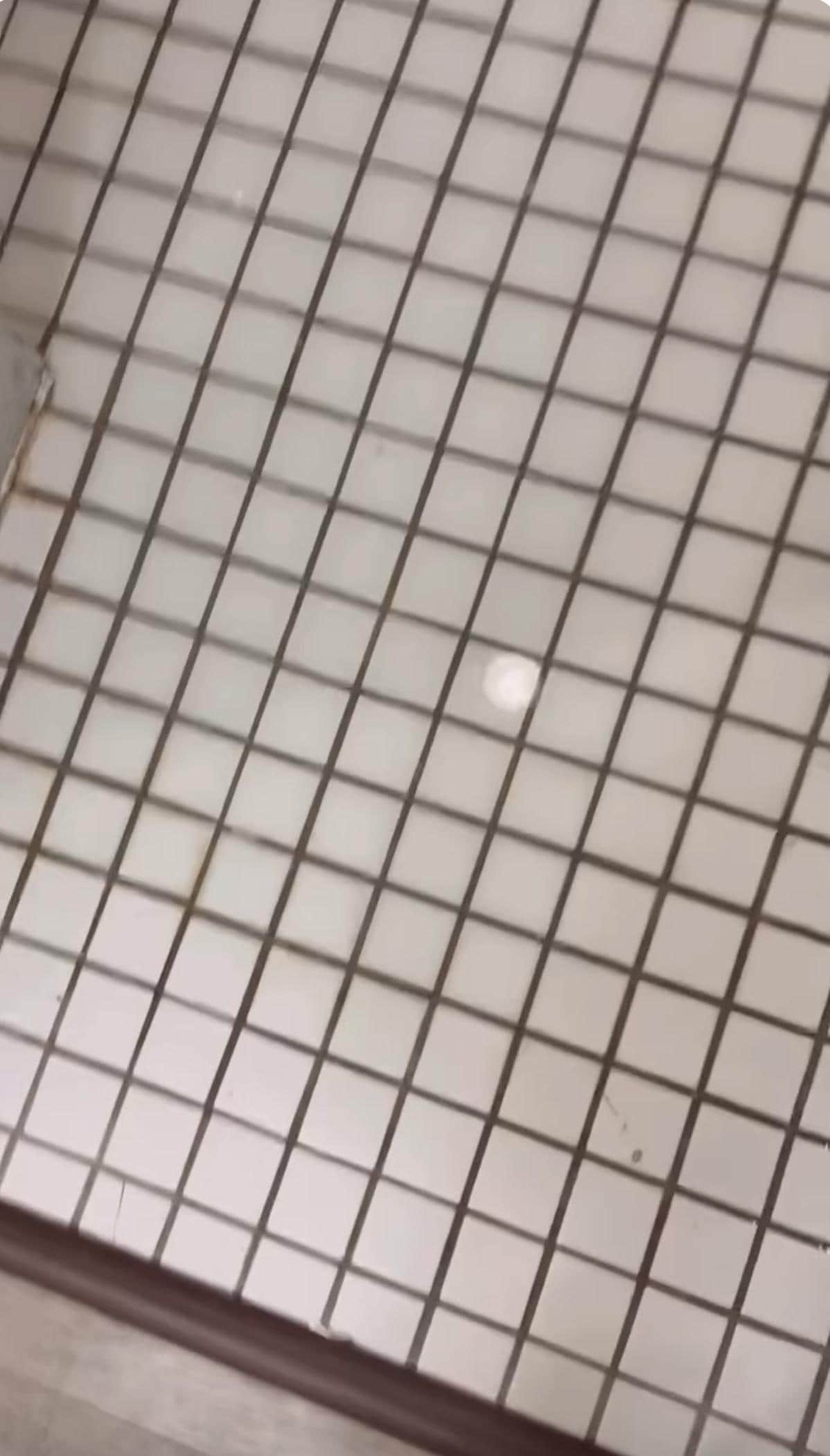 Water all over restroom 
