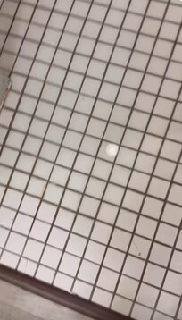 Water all over restroom